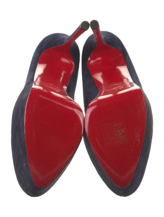 Christian Louboutin Suede Pumps