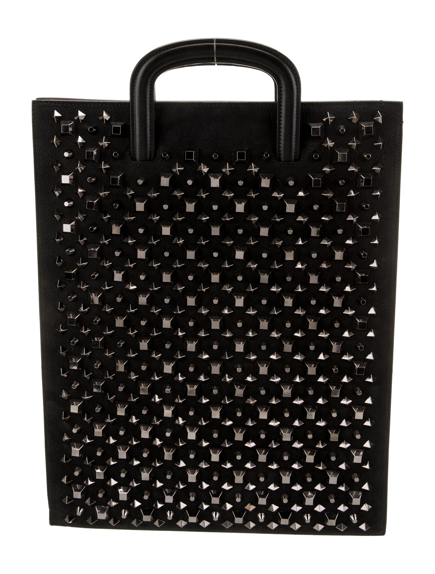 Christian Louboutin Suede Top Handle Bag