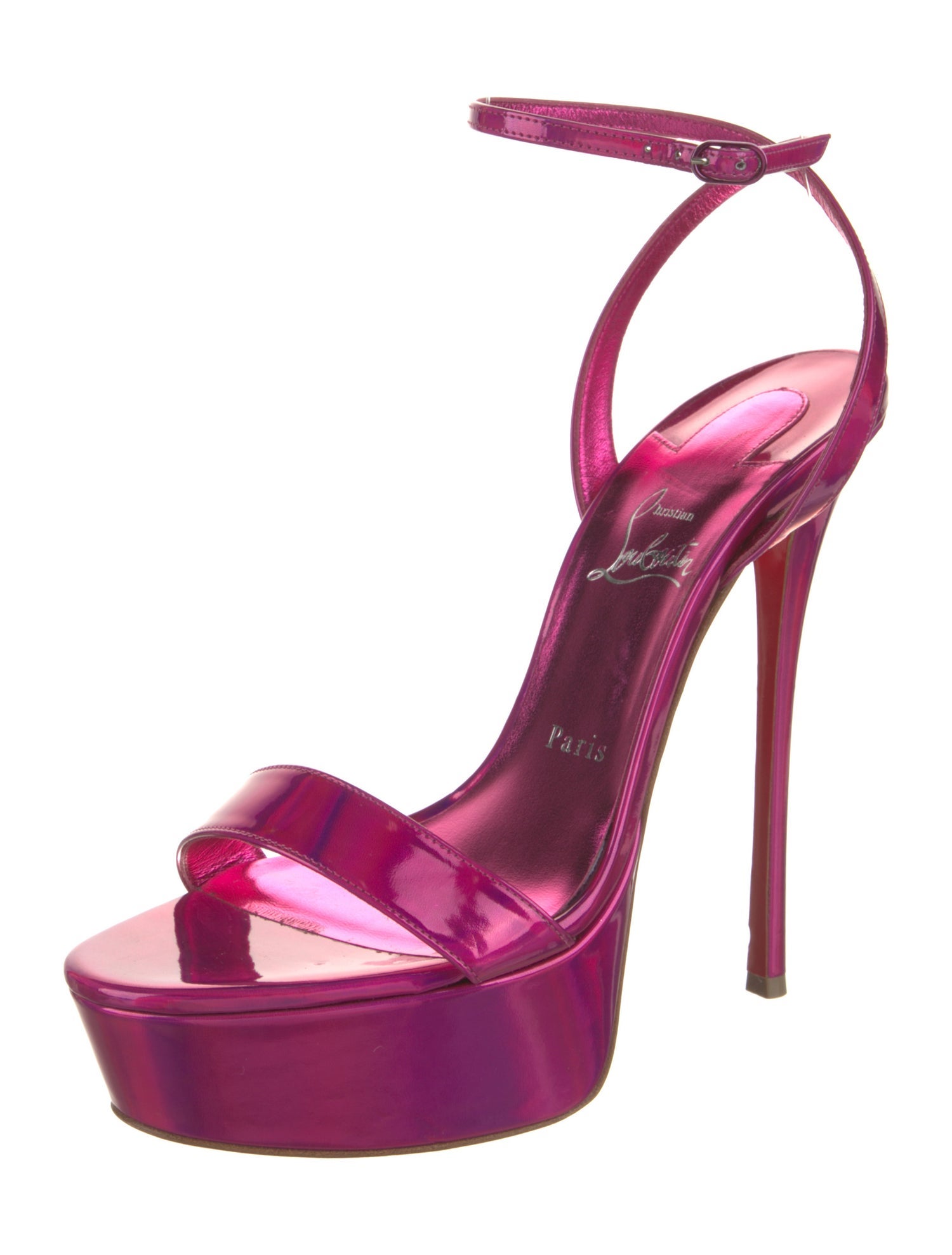 Christian Louboutin Patent Leather Sandals