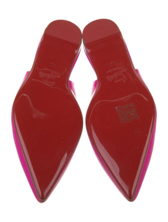 Christian Louboutin Patent Leather Slingback Flats