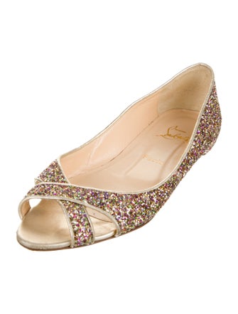 Christian Louboutin Glitter Mules