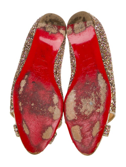 Christian Louboutin Glitter Mules