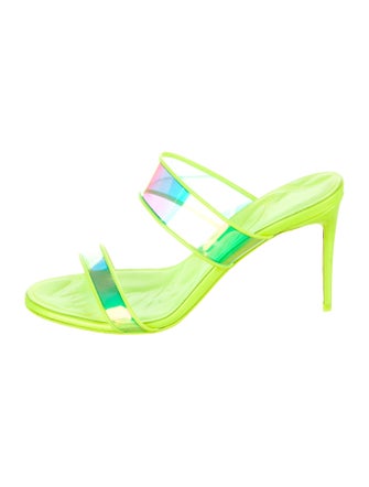 Christian Louboutin PVC Slides