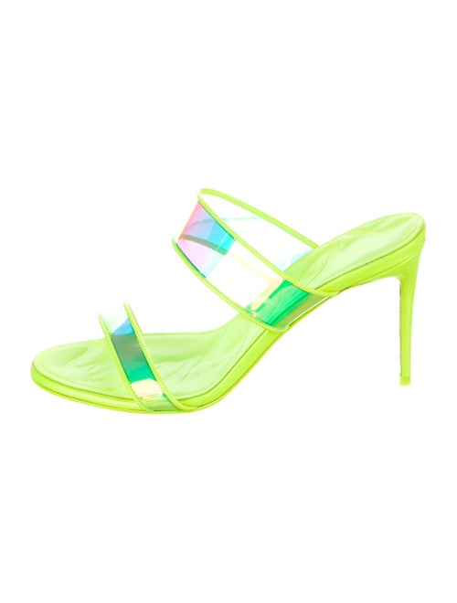 Christian Louboutin PVC Slides