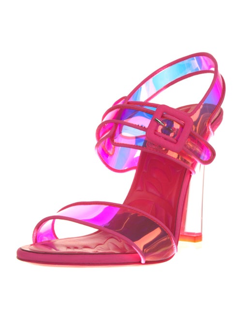 Christian Louboutin PVC Slingback Sandals