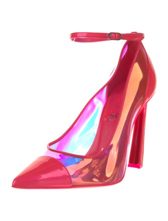 Christian Louboutin PVC Studded Accents Pumps