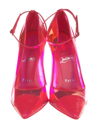 Christian Louboutin PVC Studded Accents Pumps