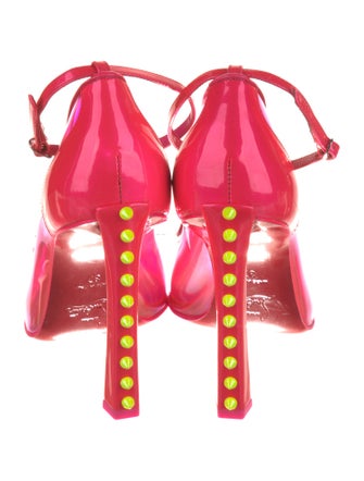 Christian Louboutin PVC Studded Accents Pumps