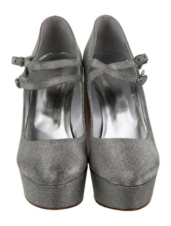 Christian Louboutin Glitter Pumps