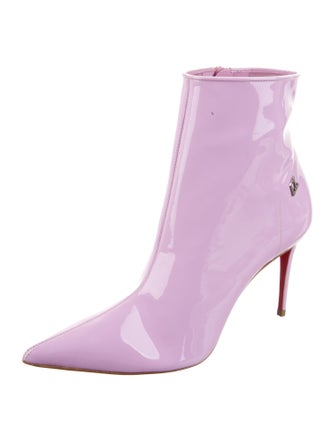 Christian Louboutin Patent Leather Boots