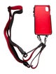 Christian Louboutin Leather iPhone X/XS Case w/ Strap