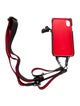 Christian Louboutin Leather iPhone X/XS Case w/ Strap