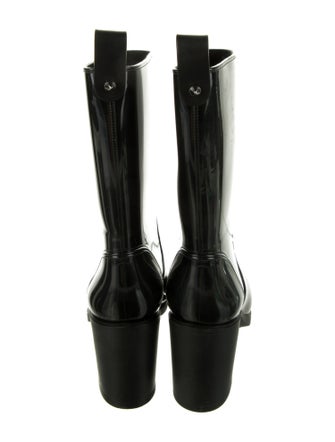 Christian Louboutin Rockstud Spike Rubber Rain Boots