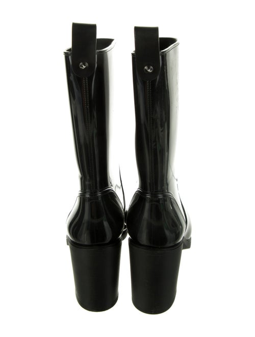 Christian Louboutin Rockstud Spike Rubber Rain Boots