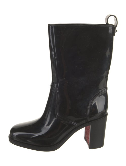 Christian Louboutin Rockstud Spike Rubber Rain Boots