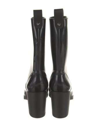 Christian Louboutin Rockstud Spike Rubber Rain Boots