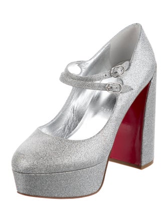 Christian Louboutin Glitter Pumps