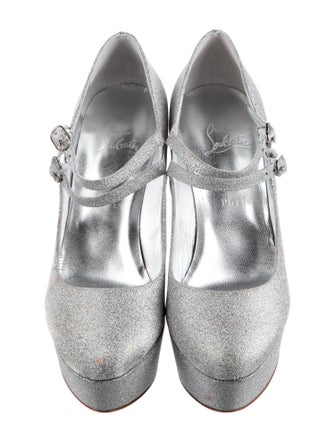 Christian Louboutin Glitter Pumps