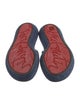 Christian Louboutin Denim Floral Print Slides
