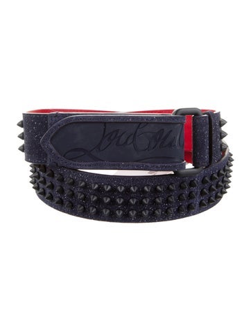 Christian Louboutin Belts Suede Waist Belt M