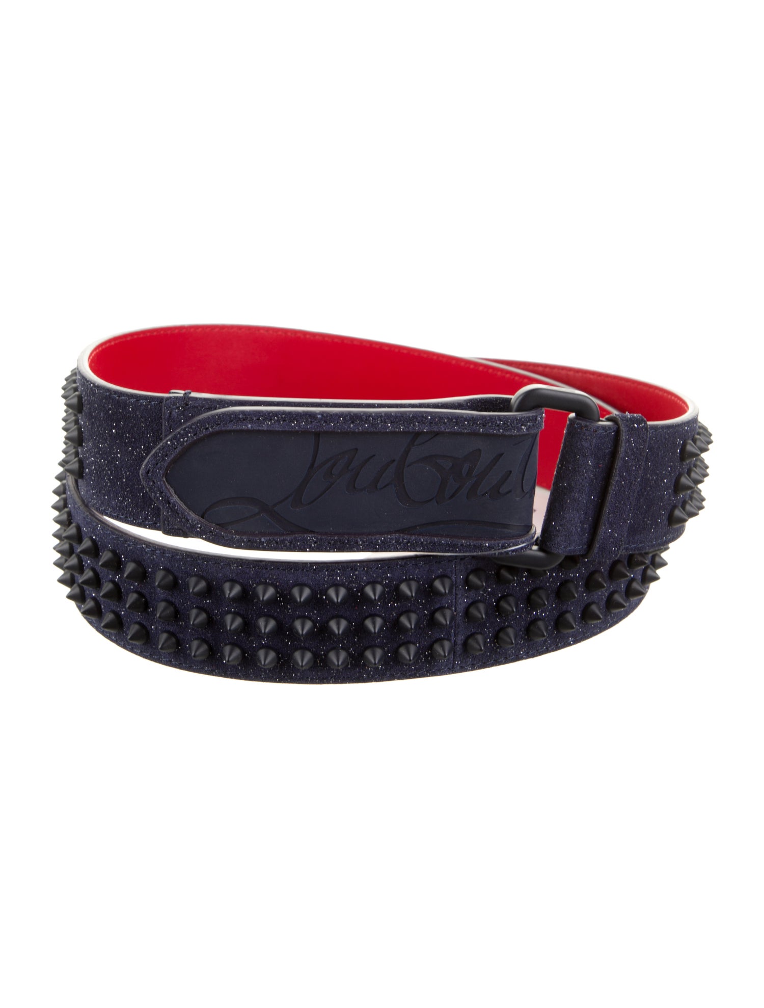 Christian Louboutin Suede Belt