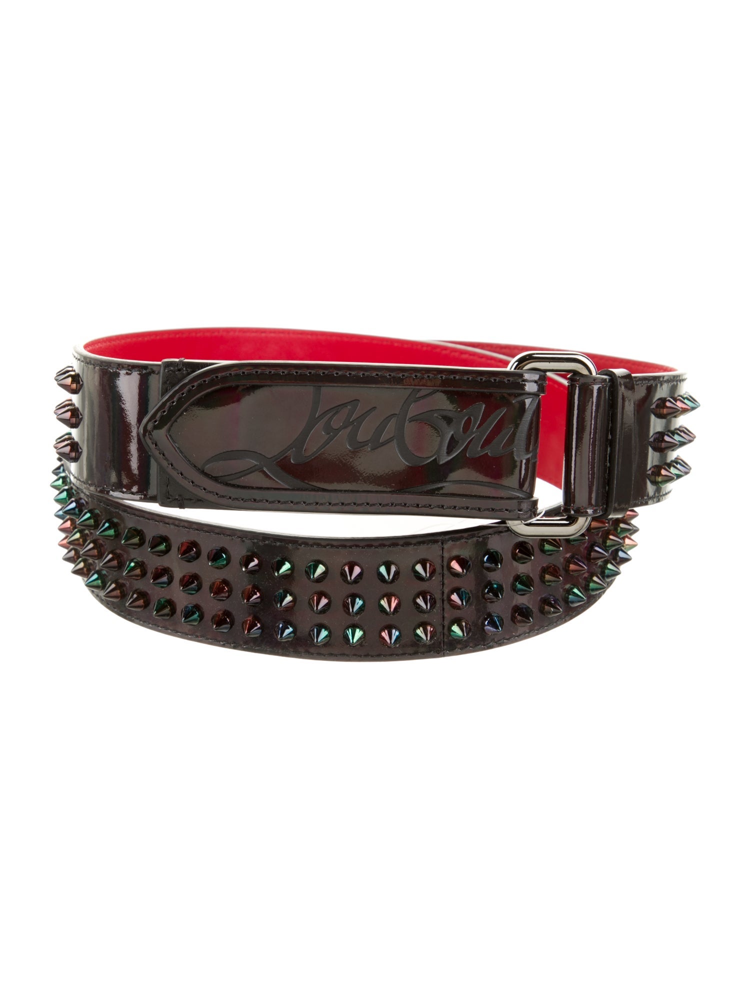 Christian Louboutin Patent Leather Belt