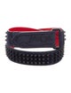 Christian Louboutin Suede Glitter Accents Waist Belt