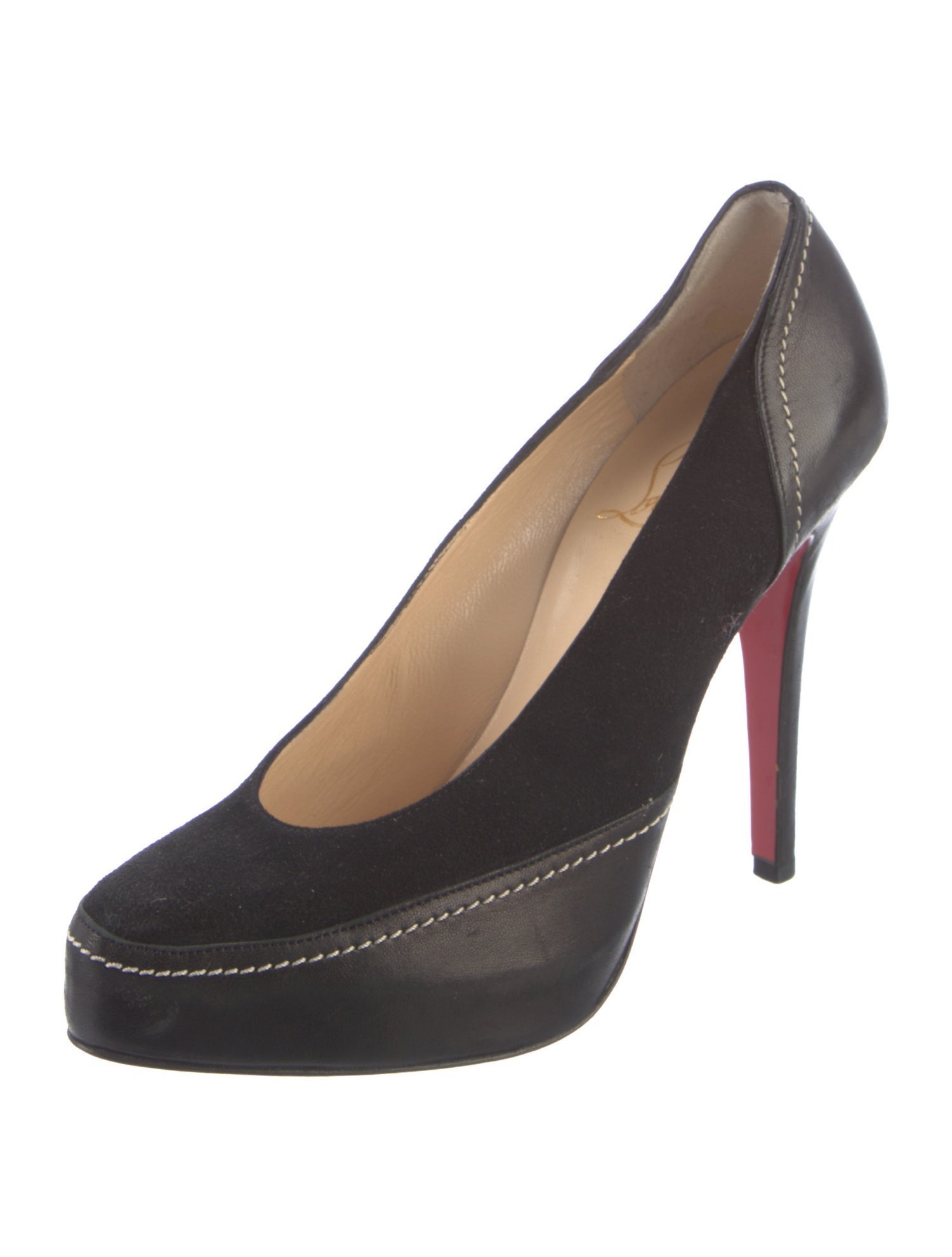 Christian Louboutin Suede Pumps