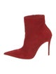 Christian Louboutin Suede Sock Boots