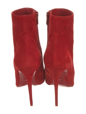Christian Louboutin Suede Sock Boots