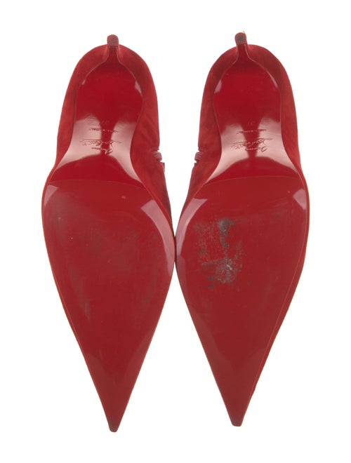 Christian Louboutin Suede Sock Boots