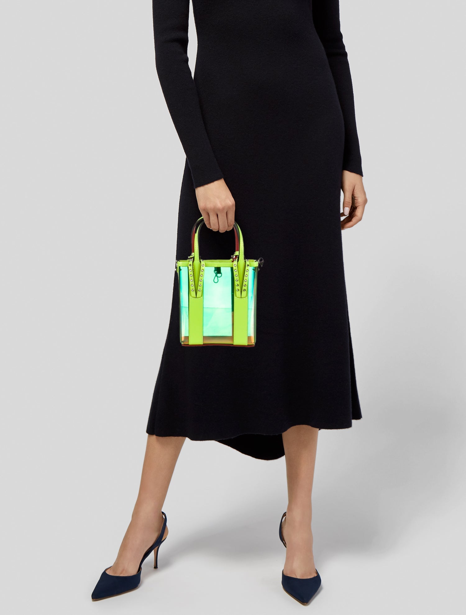 Christian Louboutin PVC Top Handle Bag