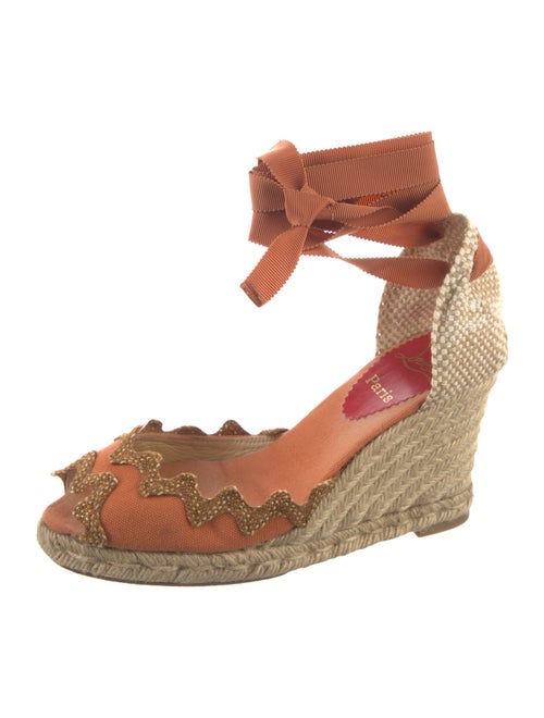 Christian Louboutin Canvas Espadrilles