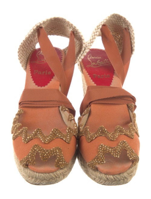 Christian Louboutin Canvas Espadrilles