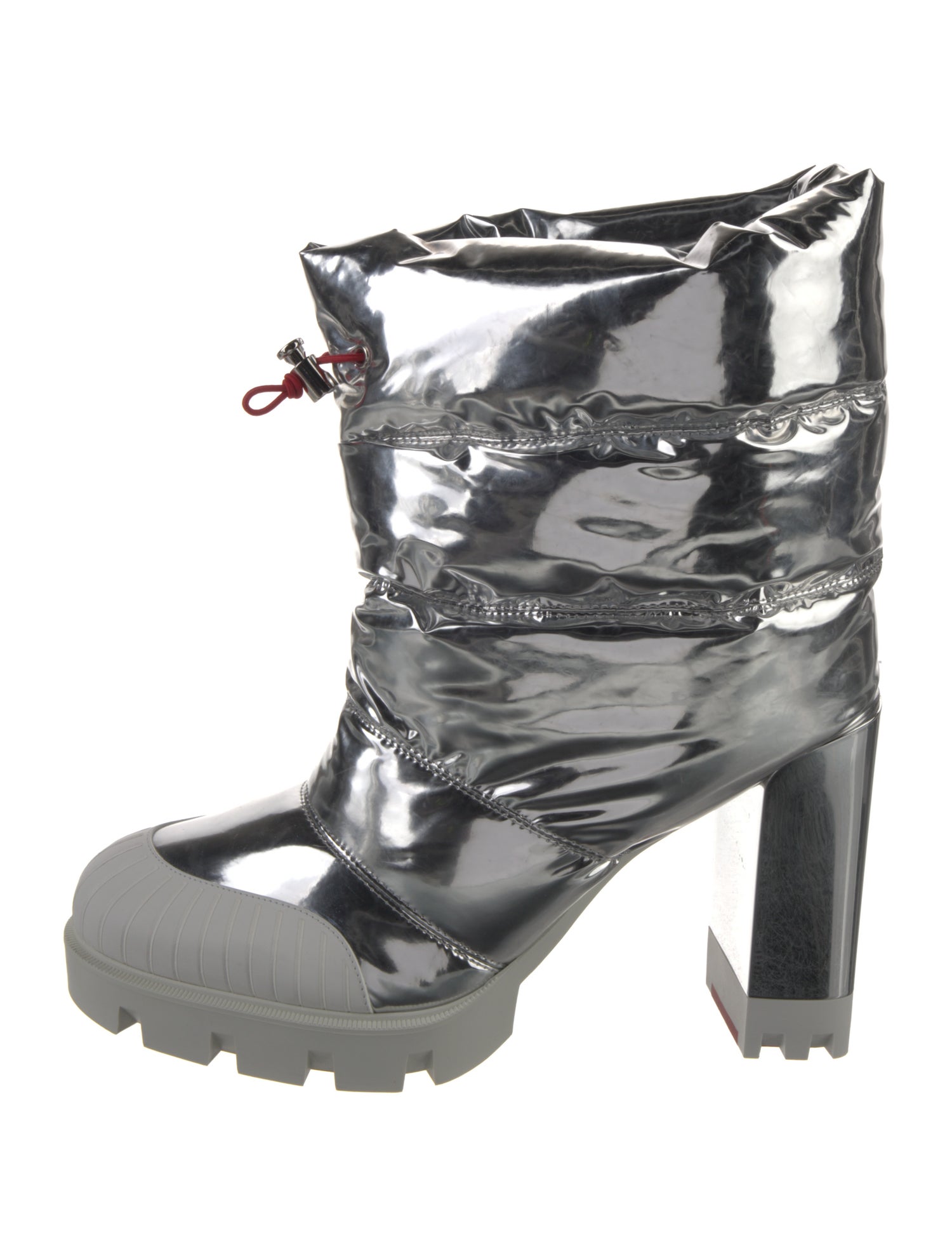 Christian Louboutin Patent Leather Rain Boots
