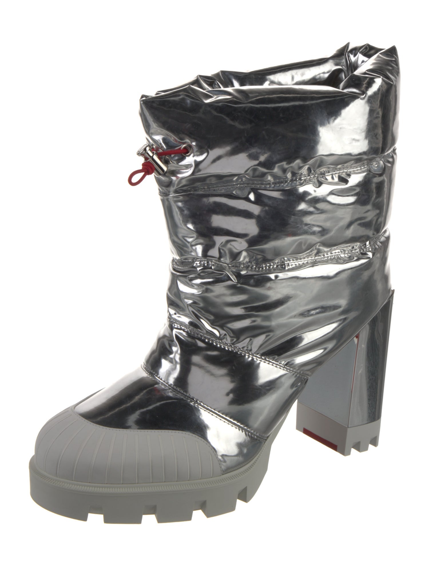 Christian Louboutin Patent Leather Rain Boots