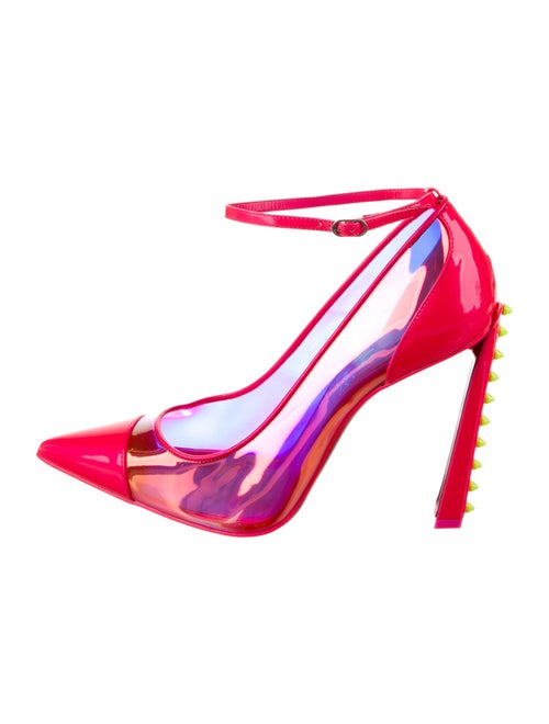 Christian Louboutin PVC Studded Accents Pumps