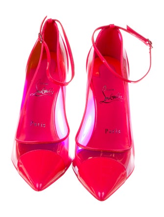 Christian Louboutin PVC Studded Accents Pumps