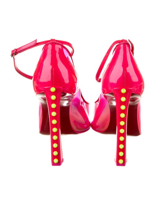 Christian Louboutin PVC Studded Accents Pumps