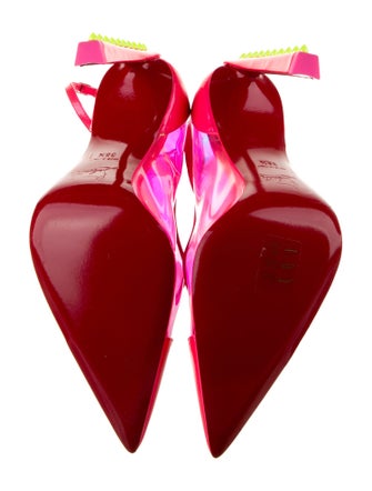 Christian Louboutin PVC Studded Accents Pumps