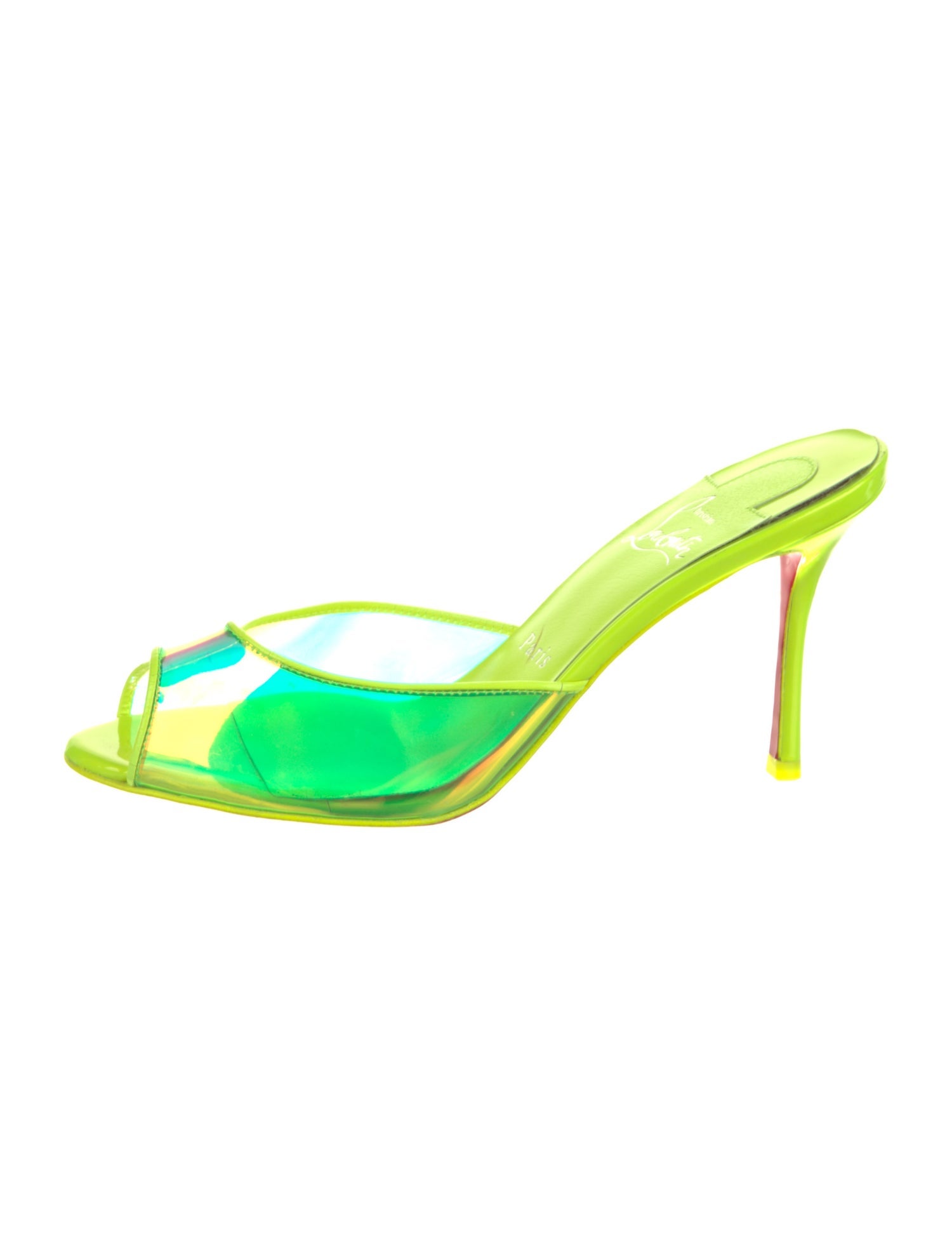 Christian Louboutin PVC Slides