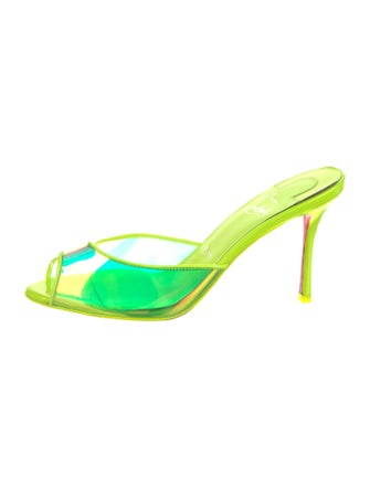 Christian Louboutin PVC Slides