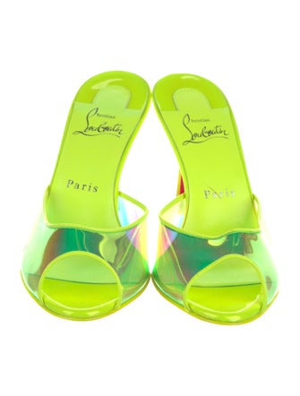 Christian Louboutin PVC Slides