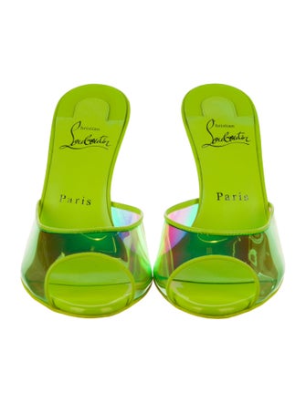 Christian Louboutin PVC Slides