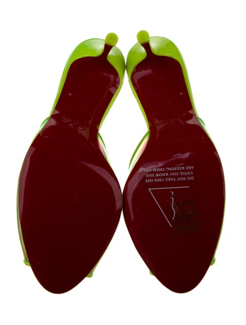 Christian Louboutin PVC Slides