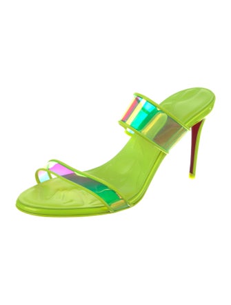 Christian Louboutin PVC Slides