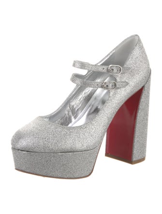 Christian Louboutin Glitter Pumps