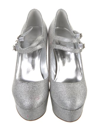 Christian Louboutin Glitter Pumps