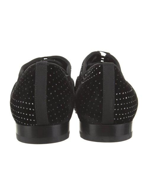 Christian Louboutin Velvet Grosgrain Trim Oxfords