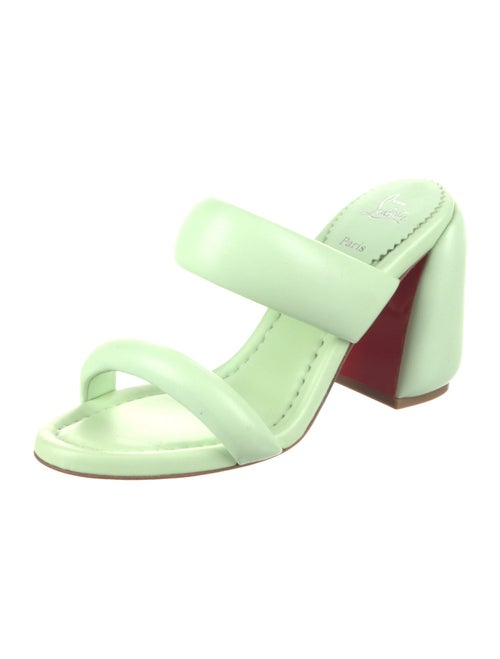 Christian Louboutin Leather Slides